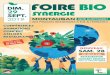 FOIREBIO · 1 confÉrences animations concert ateliers restauration  entrÉe libre 19h synergie montauban foirebio (site eurythmie) dim