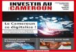 Le Cameroun se digitalise · 3 a EDITORIAL De la 3G à la 4G ? Yasmine Bahri-Domon, directrice de la publication L e Cameroun parie sur la qualité du débit et une large couverture