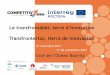 Le transfrontalier, terre d’innovation - · PDF filede competitividad de las PYME de Aquitaine - Euskadi - Navarra ... •Servicios eco sistémicos . 19 Carolina VIGURIA ALDAY Directrice