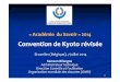 Convention de Kyoto révisée - Event Management Software ... · bb))Annexe généraleAnnexe générale L’acceptation des Annexes spécifiques et/ou des Chapitres qui s’y trouvent