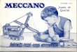 1952 Meccano p01club-amis- Belgique/catalogue...¢  Tambour Cable Wagon Plat avec Container Wagon Frein-Voyageurs