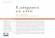 Septembre 2017 Numéro 28 Langues et cité · Septembre 2017 Numéro 28 Langues et cité Les langues de Polynésie française p. 2 p. 3 p. 6 p. 8 p. 10 p. 12 p. 14 p. 17 p. 20 Langues