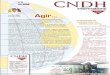 CNDH - s1.e- · PDF file Acteur dans la sensibilisation, la bande dessinée “mille et une mines” fait son chemin de par le monde et la traduction en arabe est terminée. L’Ecole