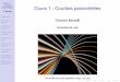 Cours 1 : Courbes paramétréesmath.univ-lyon1.fr/~borrelli/Oran/Cours1.pdf · (I) s’appelle le SUPPORT de Si I est un intervalle est connexe, si I est un segment, est compacte