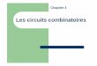 Les circuits combinatoiresamrouche.esi.dz/doc/circuitscombinatoires.pdf · Un circuit combinatoire est un circuit numérique dont les sorties dépendent uniquement des entrées. Si=F(Ei)