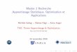 Master 2 Recherche Apprentissage Statistique, Optimisation ...sebag/COURS/Cours_AOA_1.pdf · Master 2 Recherche Apprentissage Statistique, Optimisation et Applications Mich ele Sebag