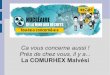 La COMURHEX Malvési...Les transports sortants (UF4) Vers la COMURHEX Pierrelatte Pas de contrôle à priori de l'ASN, pas d'autorisation préalable => exploitant contrôleur et contrôlé