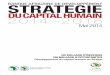 DU CAPTIAL HUMANI 2014–2018...La Stratégie du capital humain pour 2014–2018 est le fruit du travail d’un groupe d’experts issus d’hori - zons divers, de la Banque africaine