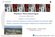 Master Microbiologie - Aix-Marseille University Master Microbiologie Master 2 (60 ECTS) Microbiologie