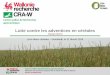 Centre wallon de Recherches - livre-blanc-cereales.be · PIXXARO EC – FRIMAX – TEKKEN • EC: 280 g/L fluroxypyr + 12 g/L halauxifen + safener • 1 application au printemps •