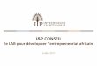 I&P CONSEIL - IETPPrésentation I&P Conseil (2017) PAGE 13 ZOOM : FORMATION SUR LINVESTISSEMENT DIMPAT • I&P, en partenariat avec lInstitut des Hautes Etudes du Développement Durable