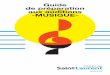 Guide de préparation aux auditions -MUSIQUE- · 2019-08-06 · 3 Processus d’admission 1 Inscription sur le site du SRAM (service régional du Montréal métropolitain) avant le