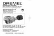 1-800-4-DREMEL ...1-800-4-DREMEL 5716 Dremel 2.625x4.25 6/18/02 10:29 AM Page 1 Read and understand all instructions. Failure to follow all instructions listed below may result in