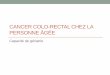 Cancer colo-rectal chez la personne âgée 2018.pdf · Functional Status After Colon Cancer Surgery in Elderly Nursing Home Residents . Journal of the American Geriatrics Society