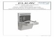 INSTALLATION AND USE MANUAL EZH2O Bottle Filling …VRCGNDWS*C VRCGN8WS*1C LVRCGN8WS*1C Page 1 1000001741 (Rev. K - 11/2017) EZH2O® Bottle Filling Station and Cooler INSTALLATION