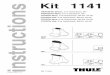 Kit 1141 instructions · 2013-07-23 · 2 503-1141 Kit 288 x4 286 x2 06 x2 04 x2 x1 km/h Mph 0 80 km/h 50 Mph 40 km/h 25 Mph 130 km/h 80 Mph instructions Kit XXXX 7 kg / 15,4 Ibs