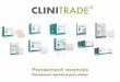 CliniTrade brochure Klinion · 2018-07-19 · constituée de polymères super absorbants (SAP). Ceux-ci absorbent une quantité très importante de liquide et de sang et les retiennent