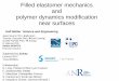 Filled elastomer mechanics and polymer dynamics ... Filled elastomer mechanics and polymer dynamics