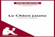 Le Chien jaune · 2013-08-12 · Georges Simenon Écrivain belge • Né en 1903 à Liège (Belgique) • Décédé en 1989 à Lausanne • Quelques-unes de ses œuvres: Le Chien