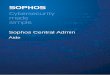 Sophos Central Admindocs.sophos.com/central/Customer/help/fr-fr/PDF/sc... · 2020-02-03 · Sophos Central Admin 3 Vue générale Le menu principal contient les fonctions auxquelles