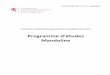 Programme d’études Mandoline · 2019-09-06 · Annexe 23 (Branche 1.3.2.11. – mandoline) 2 Commission nationale des programmes de l’enseignement musical Mandoline Division