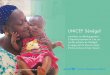 UNICEF Sénégal Survie & Développement - 3 • Depuis 2013, les enfants de moins de cinq ans ont accès à des soins médicaux gratuits. • Aujourd’hui au Sénégal, 1 enfant