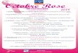 Octobre Rose - Santé.fr · 2018-10-11 · Octobre Rose 2018 Dimanche 30 Septembre : Cardio Move Zumba L’ESPWA - 6h00 du matin avec Carrefour Dillon Venez participer au lancement