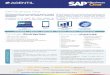 SAP Business OneSAP Business One offre un ensemble de fonctions qui assument de façon intégrée la gestion de l’ensemble des activités de l’entreprise, comme la finance, la