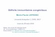 Université Montpellier 2, CNRS, IMGT · Cours du 25 mars 2010 Master 1ère année (M1) Biologie-Santé UE ‘’Immunopathologie’’ (FMBS 215) Responsables: Pr. Jacques Clot,