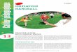 INITIATION Cahier pédagogique HANDBALL - USEP 21 · Un match de handball oppose deux équipes de sept oueurj s dont un gardien de but, seul autorisé à évoluer dans sa «zone».Il