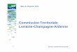 Commission Territoriale Lorraine-Champagne-ArdenneE9sentation.pdfcanal lateral a la marne 45 962 4 976 50 938 7 214 2 873 10 087 537,1% 73,2% 405,0% canal de l'aisne a la marne 67