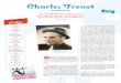 Charles Trenet - ecriture- ¢« Charles Trenet, un tout jeune homme, blond et rose, vigoureux, une vivacit£©,