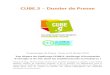 · Web view CUBE.S – Dossier de Presse Communiqué de Presse - Paris, le 21 février 2019 Top départ d u Challenge CUBE.S, c hallenge d’économie s d’énergie et de CO 2 dans