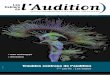 l’Audition · 2012-03-12 · Les Cahiers de l’Audition - n°6/2010 5 Veille technologique Livres et commentaires Informations Dossier intégrée et interprétée. De plus, à