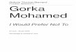 Galerie Thomas Bernard Cortex Athletico Gorka Mohamed · 2019-04-23 · rythmée par des leçons de piano et la lecture de tout ce qui lui tombait sous la main, il s’inscrit à