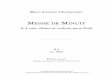 MESSE DE MINUIT - Freenicolas.sceaux.free.fr/charpentier/H9_MesseMinuit.pdf · 2014-03-16 · Marc-Antoine Charpentier MESSE DE MINUIT A 4 voix, ﬂûtes et violons pour Noël H.9