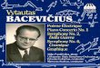 Assistant engineer: Balys Ragėnas (Lithuanian Radio ... · orchestral works; he wrote letters to conductors and sent them scores – usually with no response. In 1943, Leopold Stokowski