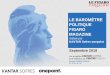 LE BAROMÈTRE POLITIQUE FIGARO MAGAZINE · Baromètre Figaro Magazine – Septembre 2018 2 Un sondage KANTAR SOFRES - onepoint réalisé pour Échantillon national de 1000 personnes