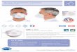 Masques de protection respiratoireFR].pdf · Masques de protection respiratoire Respirez, vous êtes bien protégés >Pour en savoir plus, téléchargez notre catalogue EPI-Hygiène
