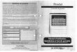 Notice centrale de gestion Prodel - Applimo · 2012-07-04 · tl' PROGRAMMATION HEBDOMADAIRE._ • Prodel délivre les ordres CONFORT et EÇO dans 3 zones de 9taiiffage (desservies