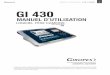 GI 430 - Giropes · 2 GI430 FR 1. INTRODUCTION 05 1.1 Caractéristiques de l’indicateur 05 1.1.1 Connexion capteur de force analogique 05 1.1.2 Interface opérateur 05 1.1.3 Communications