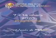 7 > 14 mars 2020 · 2020-03-10 · 8 | Programme MASA 2020 HORAIRES INSTITUT GOETHE Salle intérieure Salle extérieure DIMANCHE 8 MARS 15h -19h Cie Audigane, France, Tchicha ou la