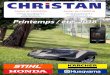 Printemps / été 2018christan.ch/resources/Catalogue_printemps_2018_christan_sa_web.pdf · Achetez la batterie et le chargeur lors de l‘acquisition de votre première machine à