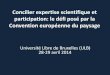 Université libre de Bruxelles - Concilier expertise scientifique et …igeat.ulb.ac.be/.../PresJ1/0915_Paysage_et_bien_etre.pdf · 2014-05-13 · régénération de la biosphère