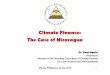 Climate Finance: The Case of Nicaragua · PDF file 2019-06-01 · Climate Finance: The Case of Nicaragua Dr. Paul Oquist Nicaragua Member of the Standing Committee of Climate Finance