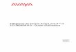 Téléphone de bureau Avaya one-X™ H.323 9608/9611G - Guide · PDF file 2017-04-03 · 2 Téléphone de bureau Avaya one-X™ H.323 9608/9611G - Guide d'utilisation Août 2010. appels