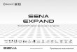 SENA EXPAND · Sena Technologies, Inc. («Sena») не является аффилированной компанией Woodman Labs. Адаптер Sena Bluetooth Audio Pack представляет