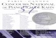 PARIS - CANNES CONCOURS NATIONAL DE PIANO CLAUDE … · Menuet e- Ma 1 r année de piano de Ch. Hervé et Jacqueline Pouillard - Edit. Lemoine 26041HL ... La Source - extrait de Simple