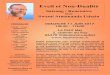 Eveil et Non-Dualité · 2017-03-08 · Eveil et Non-Dualité Satsang / Rencontre avec Swami Atmananda Udasin DIMANCHE 11 JUIN 2017 10h30 - 17h00 Le Petit Mas 2, chemin du Puy 06270