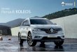 Nouveau Renault KOLEOS€¦ · Nouveau Renault Koleos, explorez la performance Conduire Nouveau Koleos, c’est expérimenter l’e˜ cacité de sa technologie tout terrain All Mode